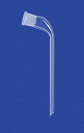 Szállítási adapter hosszú csővel, hajlított, foglalat NS 29/32, csőhossz 200 mm, DURAN® csőből
