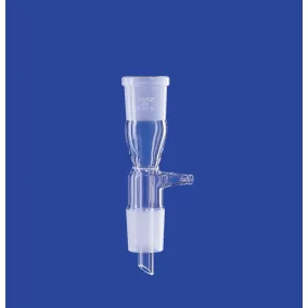   Vevő adapter, egyenes, GL 18 menettel, Csiszolat aljzat/Csiszolat kúp NS 19/26, DURAN® cső