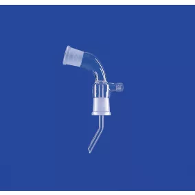   Adapter Desztilláló vevőhöz acc. Bredthez, egyenes, felső foglalat NS 14/23, alsó foglalat NS 19/26, DURAN® cső