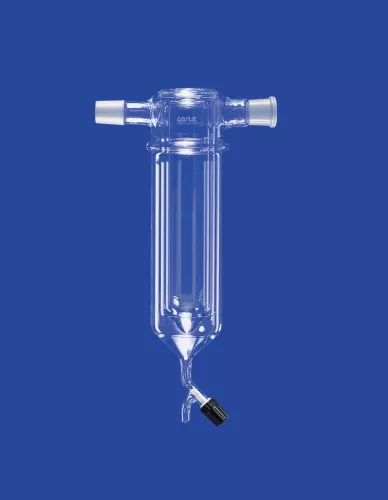 Hidegcsapda kondenzvíz elvezetés nélkül, 2 csatlakozó NS 29/32, hűtőfolyadék űrtartalom 500 ml, DURAN® csőből