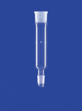 Extraktor gyűszű szilárd anyagokhoz, elszívó 100 ml, kondenzátor csatlakozás NS 45/40, DURAN® csőből