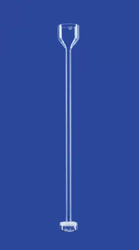 Elosztócső frittel (0. por.) speciális könnyű oldószerekhez,Extraktorhoz 100 ml, DURAN® csőből