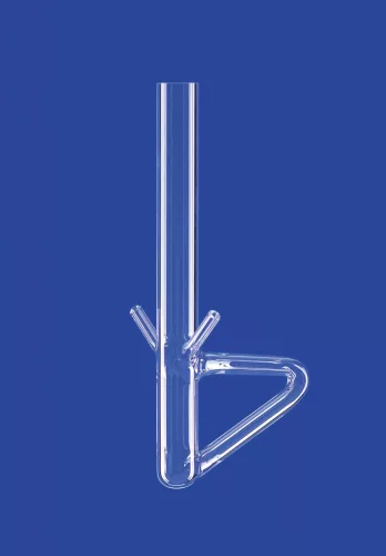 Olvadáspont-meghatározó készülék acc. Thiele-hez, oldalcsövekkel, DURAN® csőből