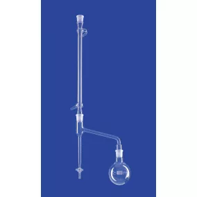   Mérőcső elzárócsap nélkül, űrtartalom 10 : 0,1 ml, nulla pont felül, DURAN® csőből