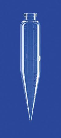 ASTM centrifugacső, hengeres, űrtartalom 100 ml, beosztás 100 ml-ig, DURAN® csőből