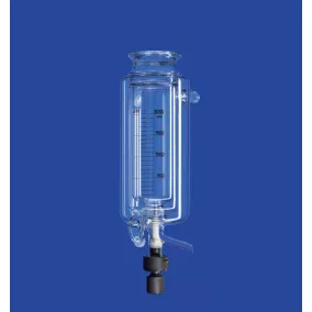   Reaktor, hengeres, term. és köpeny, elszívó szelep, DN100 500 ml, külső/belső átmérő 160/99 mm, magasság kb. 330 mm, 2