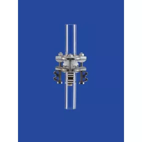 Tartó gömbkarimához KF 15, rozsdamentes acél