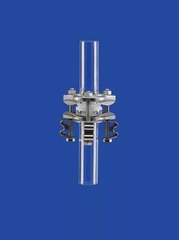 Tartó gömbkarimához KF 50, rozsdamentes acél