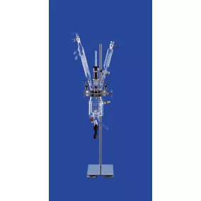   Asztali reakcióegység, laboratóriumi mérleg, normál nyomáson vagy ban történő keveréshez, folyadék hozzáadásának és melegítési lehetőséggel