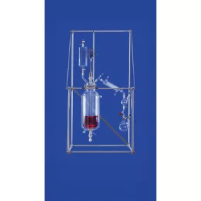   Egyirányú reakció/Desztilláló egység, szakaszos reaktor normál nyomáson vagy vákuumban történő keveréshez, folyadékok 