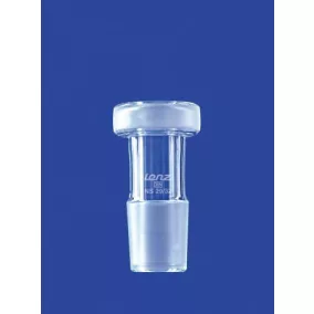   Keverőcsapágy GL-majd menettel, kúp NS29/32, menet GL25, tengely átmérő 10 mm, teljes hossz 70 mm, DURAN csőből, PTFE csapágy, tömítés