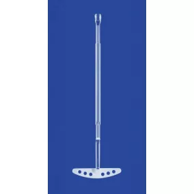   Keverő PTFE pengével és menetes csatlakozó val. GL10, 4.000 ml-es lombikhoz, NS45/40 csatlakozó , tengely 10 mm, hossz 480 mm 105x25