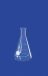   Erlenmeyer lombik, keskeny nyakú, 500 ml-es, gyöngyös peremű, DURAN®