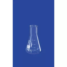   Erlenmeyer lombik, széles nyakú, 100 ml, gyöngyös peremű, DURAN®