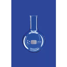   Gömblombik, keskeny nyakú, 10.000 ml, gyöngyös peremű, DURAN®