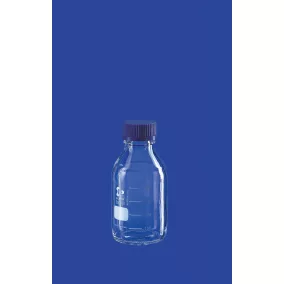    Laboratóriumi palack, 1.000 ml, GL 45, csavaros kupakkal és kiöntőgyűrűvel, palack: DURAN®