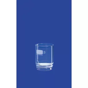   Szűrőtégely, porozitás 2, 15 ml, szűrőlemez átmérő 23 mm, boroszilikát üveg 3,3