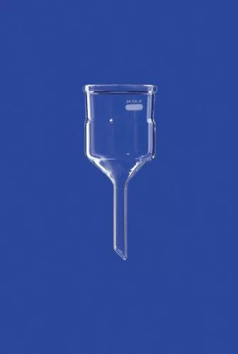 Szűrőadapter, belső átmérő 41 mm, magasság 125 mm, boroszilikát üveg 3,3